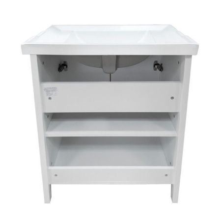 Тумба с раковиной Comforty Тбилиси 00003132629CF 70х50 напольная цвет белый