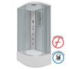 Душевая кабина Niagara Classic 23101424LF 120х80 асимметричная с крышей ориентация левая