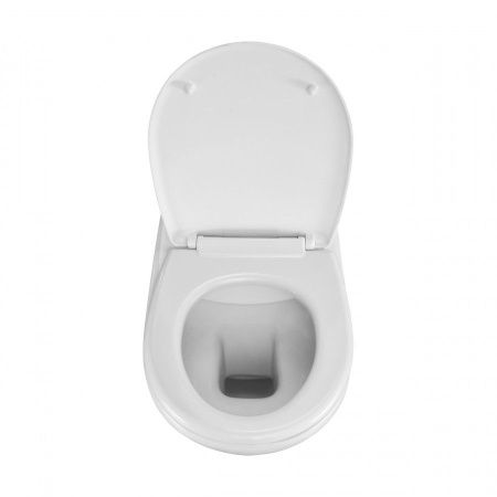 Чаша унитаза подвесная Jika Dino 8213770000001 цвет белый без сиденья безободковая душевой смыв