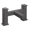 Смеситель Hansgrohe Vernis Shape 71452670 на борт ванны черный