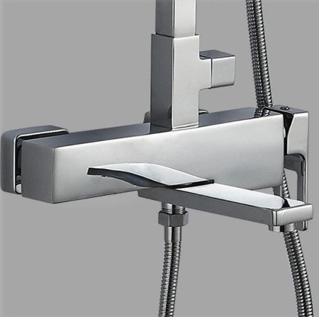 Душевая стойка ALMAes Tena TVZ-1826 настенная цвет хром