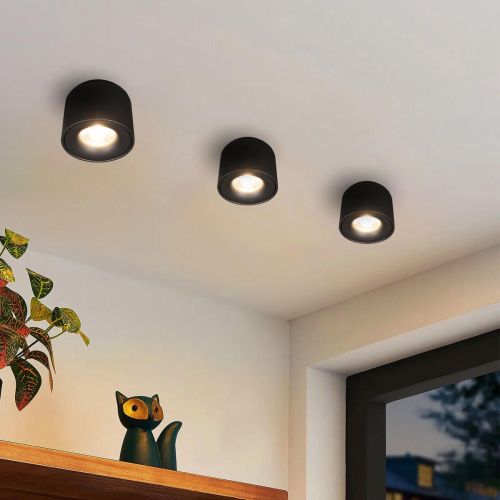 Светильник потолочный Loft It Tictac 10219 Black 3000K - фото 5