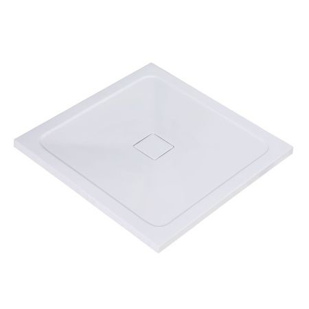 Душевой поддон из искусственного камня Wasserkraft Dinkel 58T 58T03 90х90 белый