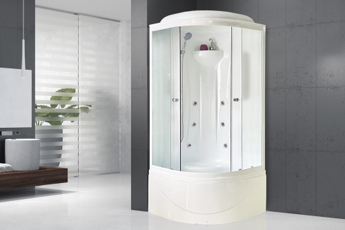 Душевая кабина Royal Bath ВК RB90BK2-M 90х90 четверть круга с крышей - фото 2