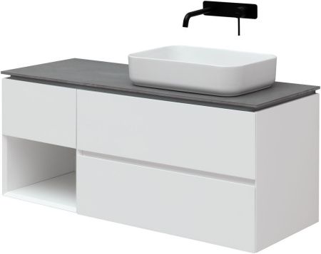 Тумба под раковину Allen Brau Infinity 1.21007.WM 120х50 подвесная цвет белый