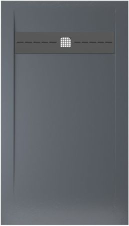 Душевой поддон из искусственного камня Allen Brau Infinity 8.21005-BGM 140х90 серый без каркаса
