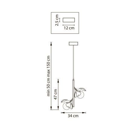 Светильник подвесной Lightstar Ceramo BW (Церамо БВ) 799027