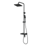 Душевая стойка Rush Thira TR3635-40Black настенная цвет черный
