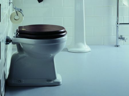 Чаша унитаза приставная Simas LO 911 bia цвет белый без сиденья душевой смыв