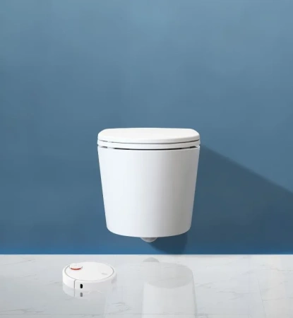 Чаша унитаза подвесная Arrow AHB21002H цвет белый без сиденья безободковая каскадный смыв