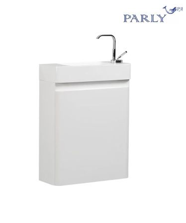 Тумба с раковиной Parly Gucci Gucci-45 40х20 подвесная цвет белый