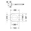 Крышка сиденье для унитаза Duravit Happy D.2 0064590000