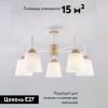 Люстра потолочная Eurosvet Fresco (Фресцо) 70085/5 белый