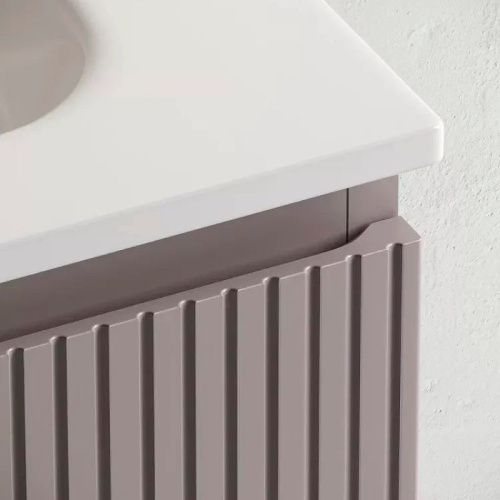 Тумба под раковину Sancos SNOB T SNT100RSM 100х40 подвесная цвет коричневый - фото 4