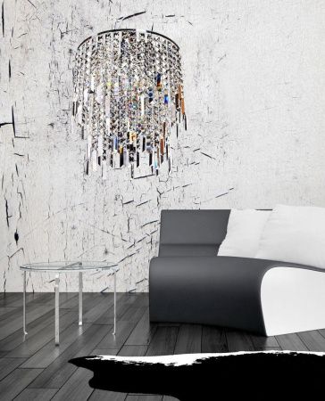 Люстра подвесная Lumina Deco Zucchero (Зуццхеро) LDP 2159-350 CHR