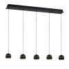 Люстра потолочная Delight Collection MD21001034-5B black/gold