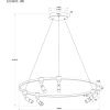 Люстра подвесная Arte Lamp Ring (Ринг) A2186SP-1WH