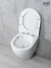 Унитаз подвесной Gid Tornado 62258Y белый с сиденьем микролифт безободковый смыв торнадо