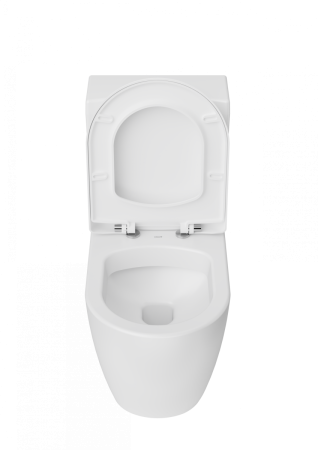 Чаша унитаза напольная Creavit Grande GR360-11CB00E-0000 цвет белый без бачка без сиденья душевой смыв