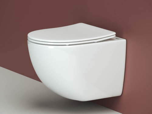 Инсталляция с кнопкой + унитаз + шумоизоляция Ceramica Nova CN3009_1001CH_1000 - фото 3