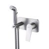 Гигиенический душ со смесителем LeMark Bronx LM3720GM серый