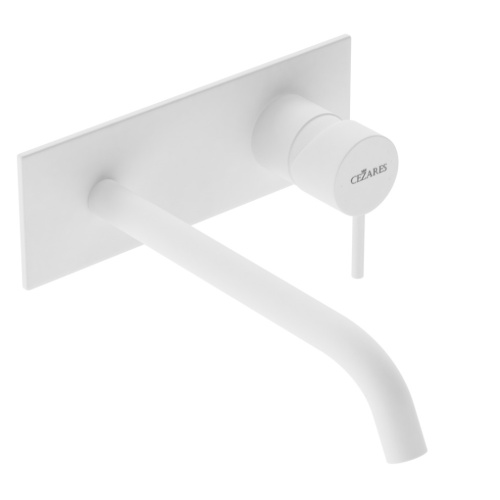 Смеситель Cezares LEAF LEAF-BLI1-20-L-BIO встраиваемый белый матовый - фото 2
