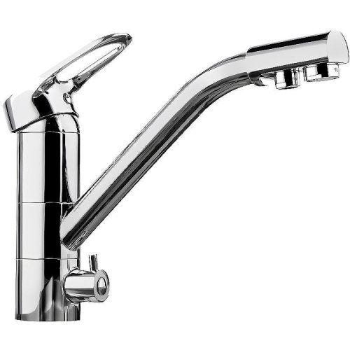 Смеситель для кухни Haiba HB04 HB4304 на мойку хром - фото 2