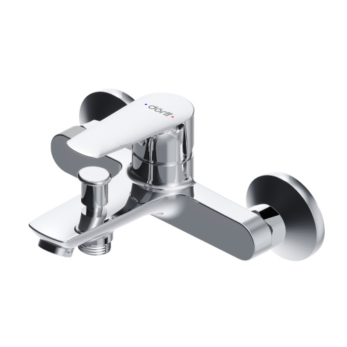 Смеситель для ванны и душа Dorff Prime New D4011000 настенный хром без термостата - фото 2