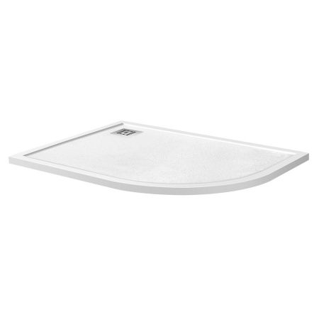 Душевой поддон из искусственного камня BelBagno UNO TRAY-MR-UNO-RH-120/80-550-35-W-L-CR 120х80 белый