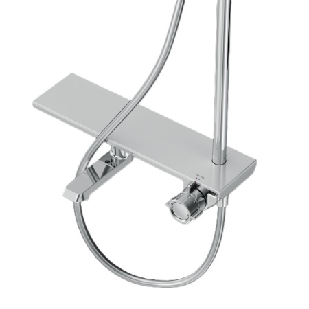 Душевая стойка Am.Pm Gem F0790700 настенная цвет хром