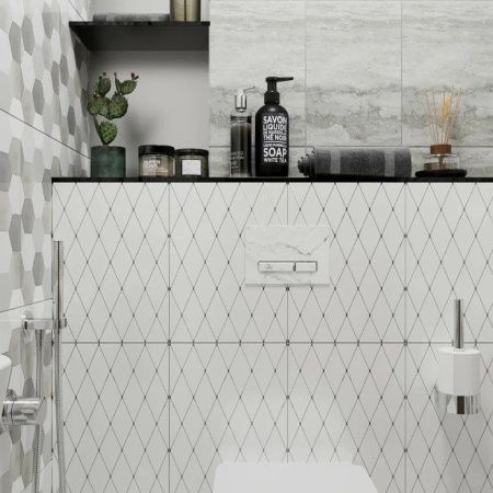 Клавиша смыва механическая Lavinia Boho RelFix 38050903 цвет белый