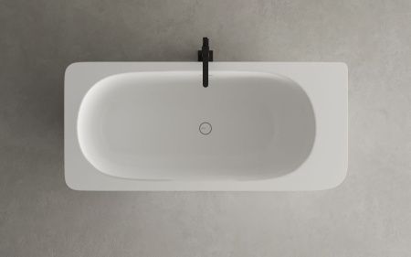 Раковина из искусственного камня S-Stone Salini Ninfea 130221MF 50х40 напольная цвет белый