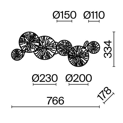 Бра Maytoni Lovetann MOD082WL-04G - фото 2
