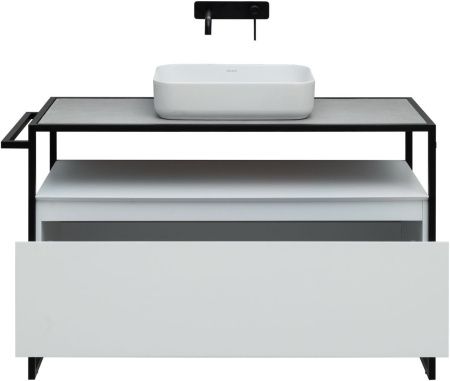 Тумба под раковину Allen Brau Priority 1.31004.WM 120х50 напольная цвет белый