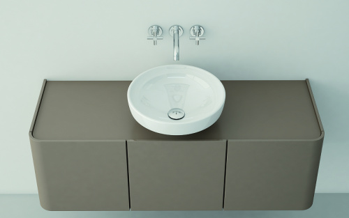 Раковина Vitra Water Jewels 40 см 4334B003-1361 накладная цвет белый - фото 2