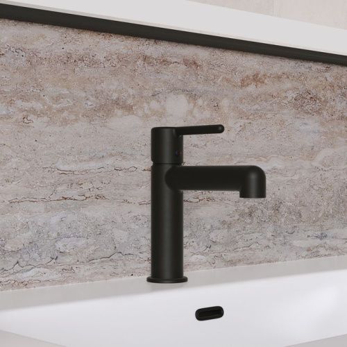 Смеситель IDDIS Aiger AIGBL00i01 на раковину черный матовый - фото 2