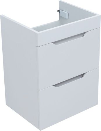 Тумба под раковину Aquanet Практика 00330455 50х40 подвесная цвет белый