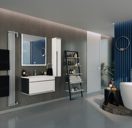 Шкаф-пенал Roca Aneto 7857467806 23х20х120 подвесной цвет белый