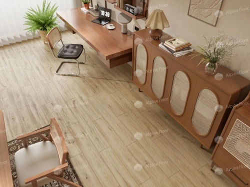 SPC ламинат Alpine Floor Solo Pluse ECO 14-1001 MC Анданте толщина 0.4 см 43 класс 1220х183 - фото 5