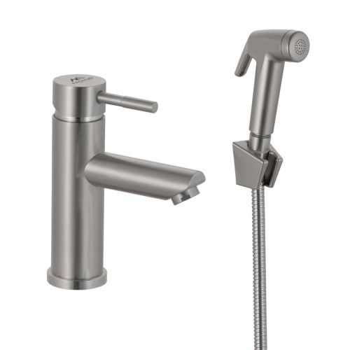 Смеситель Fashun A58101A на раковину сатин - фото 2