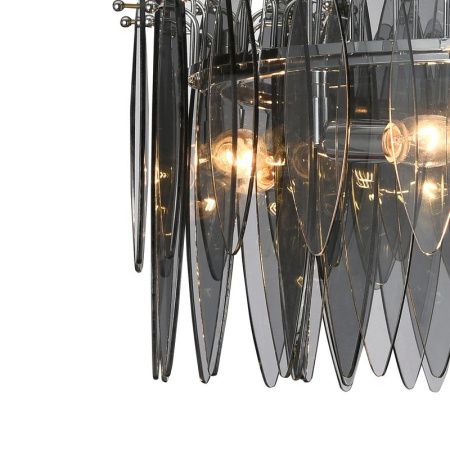 Люстра подвесная Natali Kovaltseva Triada ll (Триада лл) TRIADA II 91003/8C CHROME