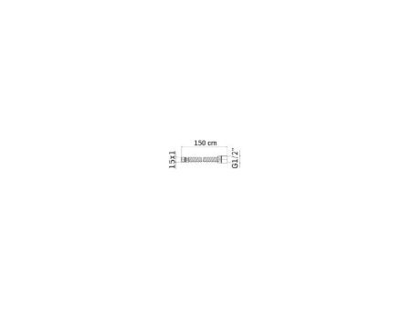 Душевой шланг Mamoli Shower Systems H3290001 хром