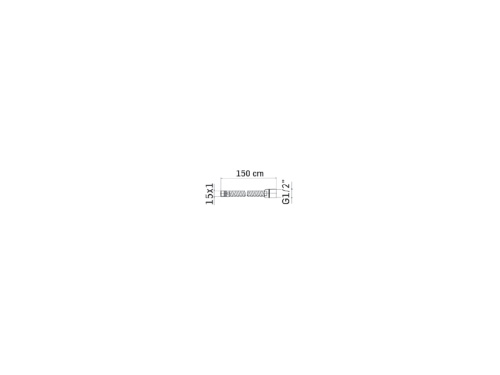 Шланг для душа Mamoli Shower Systems H3290001 хром - фото 2