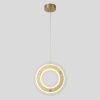 Светильник подвесной Crystal Lux Diego (Диего) DIEGO SP25W LED BRASS