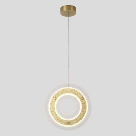 Светильник подвесной Crystal Lux Diego (Диего) DIEGO SP25W LED BRASS