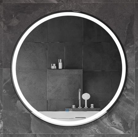 Зеркало с подсветкой Cezares CADRO CZR-SPC-CADRO-800-LED-TCH-WARM 80х80 подвесное