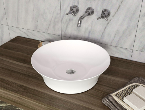 Раковина Allen Brau Liberty 42 см 4.32002.20 накладная цвет белый - фото 2