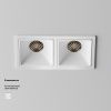 Светильник встраиваемый Maytoni Technical Alfa LED DL043-02-10W4K-SQ-W-1