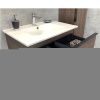 Тумба с раковиной Comforty Франкфурт 00004150531CF 80х50 подвесная цвет коричневый