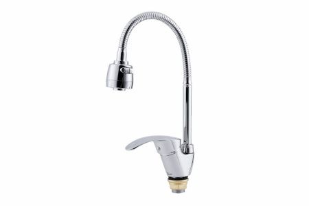 Смеситель для кухни FAUZT FZs-811-115 на мойку хром